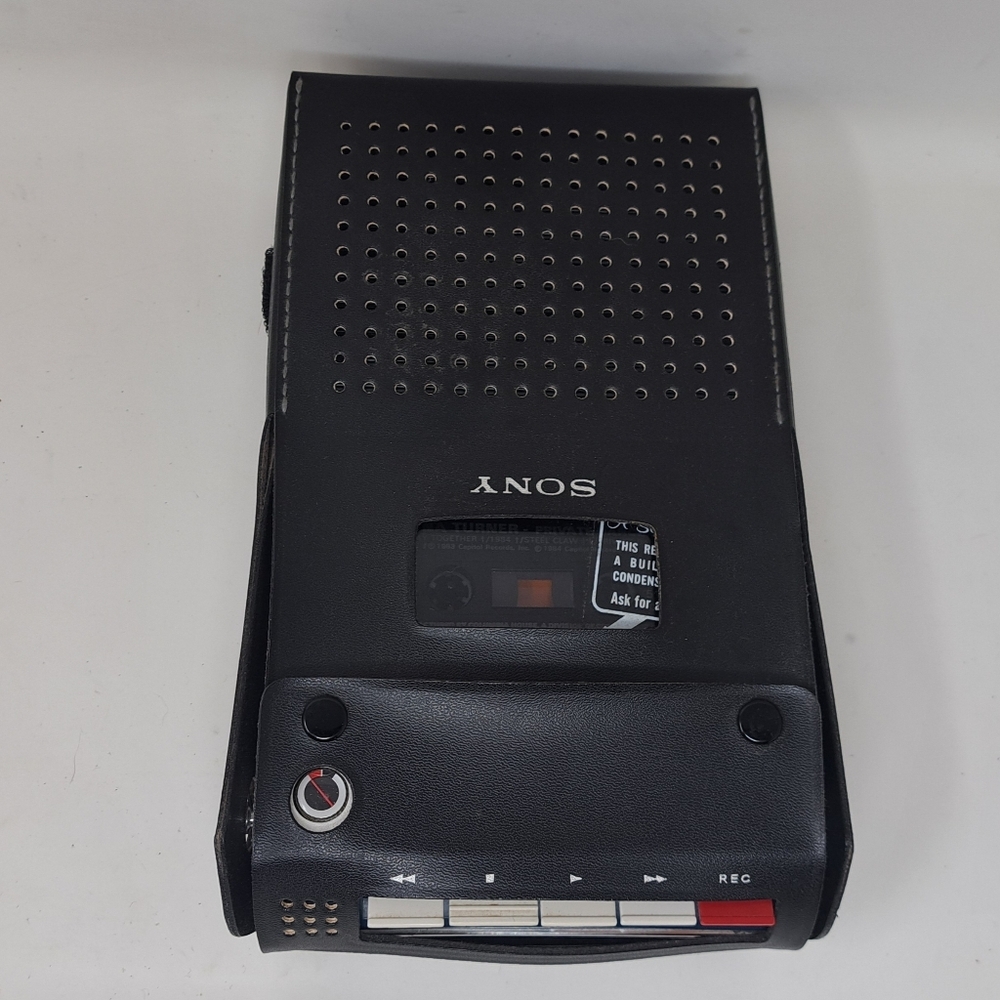 Sony Tape Recorder TC-110 Tapecorder  Solid State with Case Vintage HQ 70s 80s - Picture 3 of 13